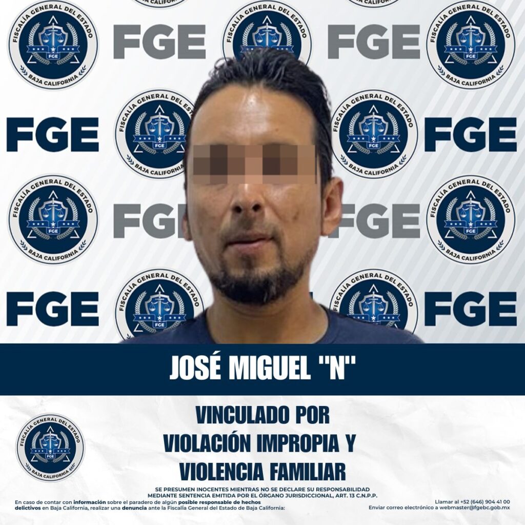 Vinculando a proceso por violación impropia y violencia familiar