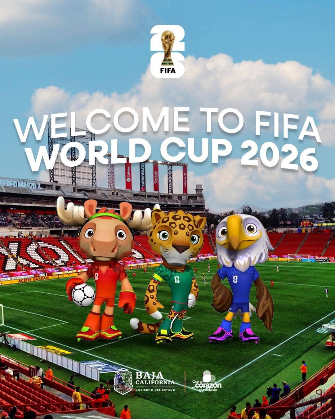 Tijuana será Campo Base para Selección en el Mundial de La FiFA 2026 anuncia Gobernadora Marina del Pilar