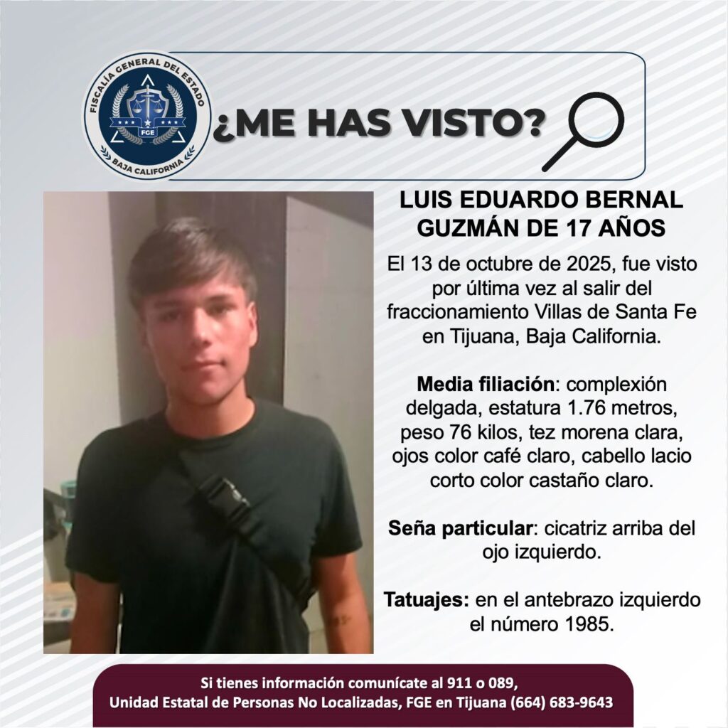 Pesquisa de Luis Eduardo Bernal Guzmán de 17 años de edad