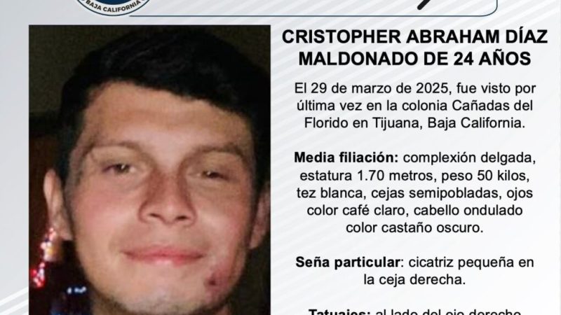 Pesquisa de Cristopher Abraham Díaz Maldonado de 24 años