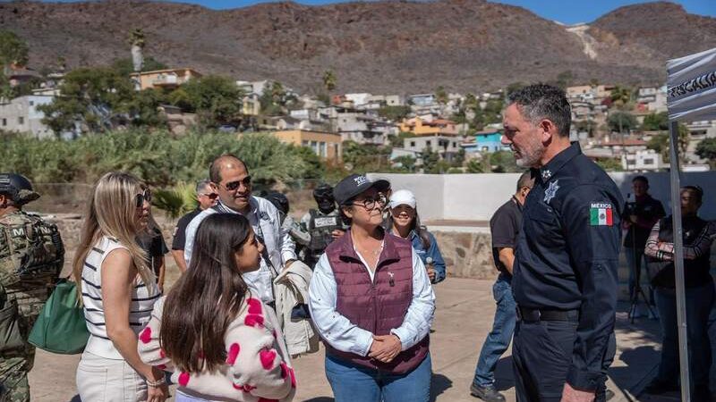 Realizan primera jornada de seguridad en Santa Anita, Playas de Rosarito