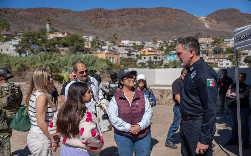 Realizan primera jornada de seguridad en Santa Anita, Playas de Rosarito