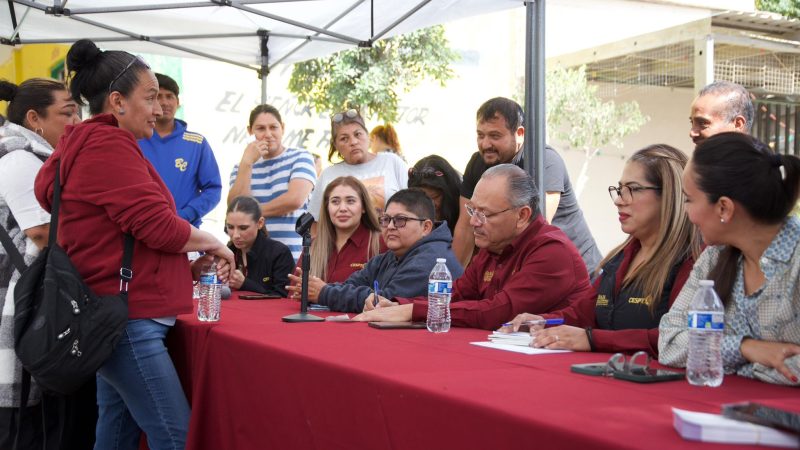 Atiende CESPT a comunidad de Ejido Javier Rojo Gómez