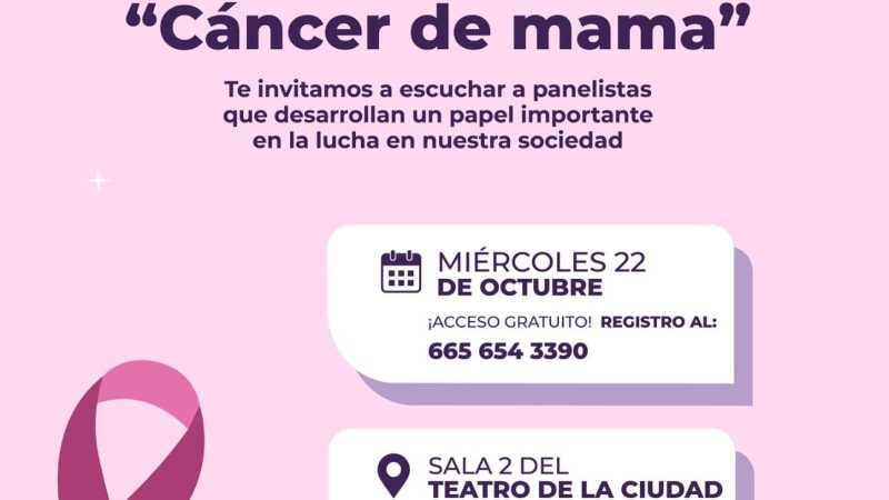 IMMUJER refuerza La Prevención con La Conferencia «Cáncer de Mama»