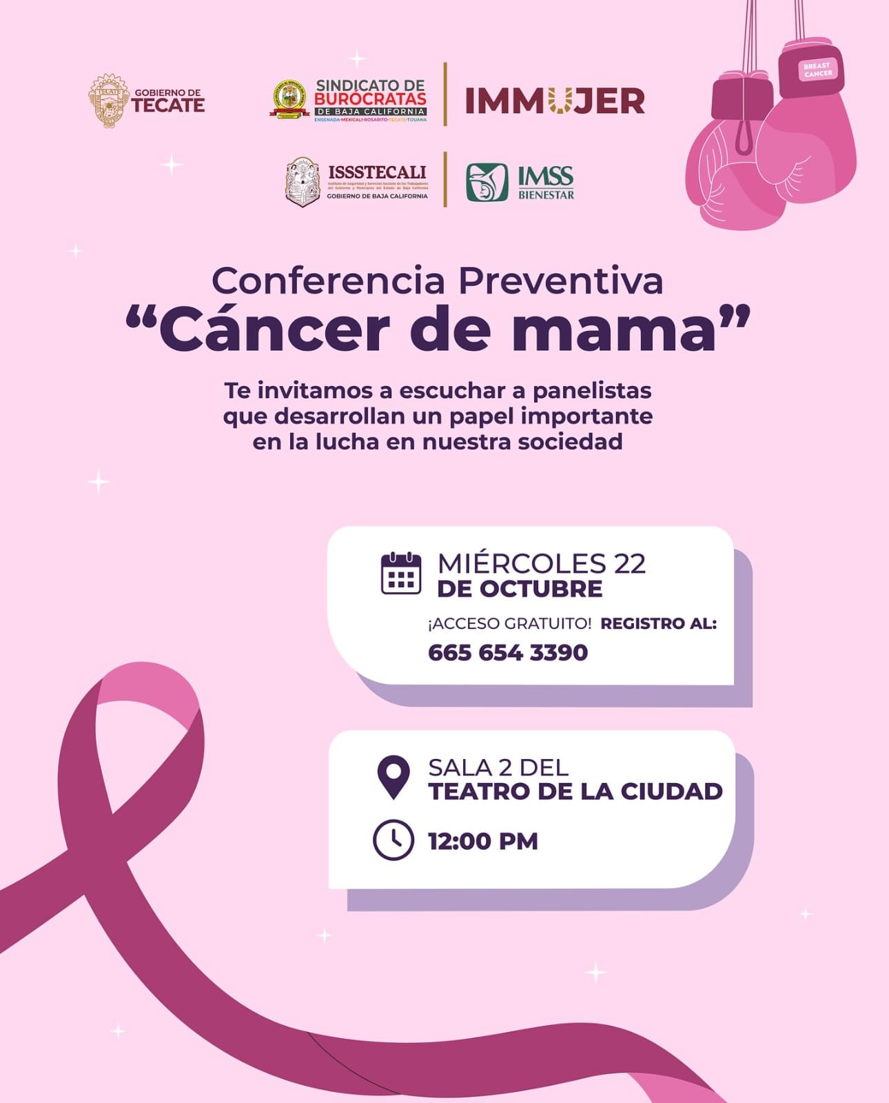 IMMUJER refuerza La Prevención con La Conferencia «Cáncer de Mama»