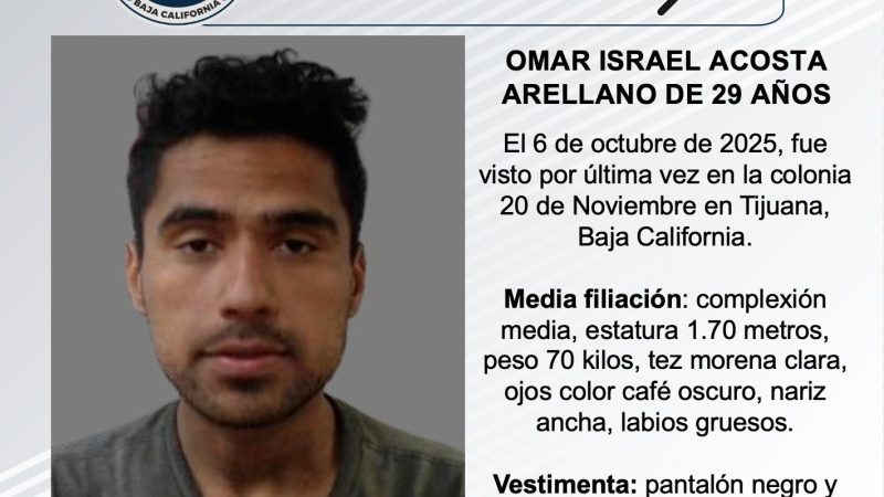 Pesquisa de Omar Israel Acosta Arellano de 29 años