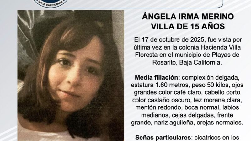 Pesquisa de Ángela Irma Merino Villa de 15 años