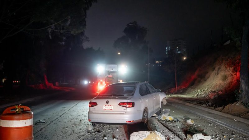 Choque en bulevar Padre Kino deja un vehículo con severos daños