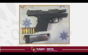 Asegura Policía Municipal a hombre por amenazas y portación de arma de fuego en la colonia Sánchez Taboada