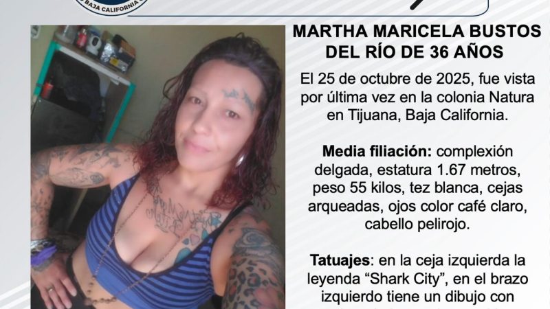 Pesquisa de Martha Maricela Bustos del Río de 36 años