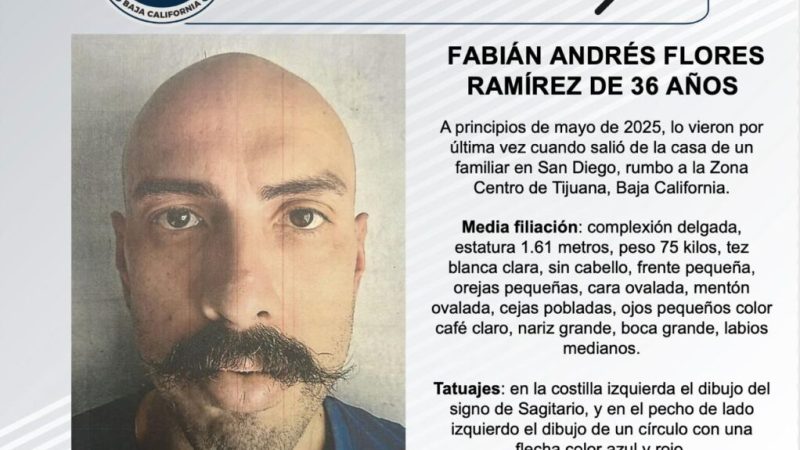 Pesquisa de Fabián Andrés Flores Ramírez de 36 años de edad