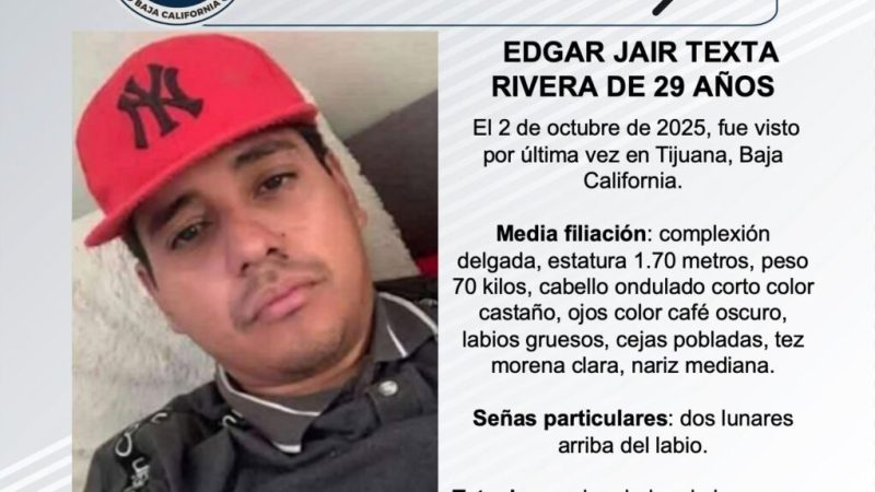 Pesquisa de Edgar Jair Texta Rivera de 29 años de edad