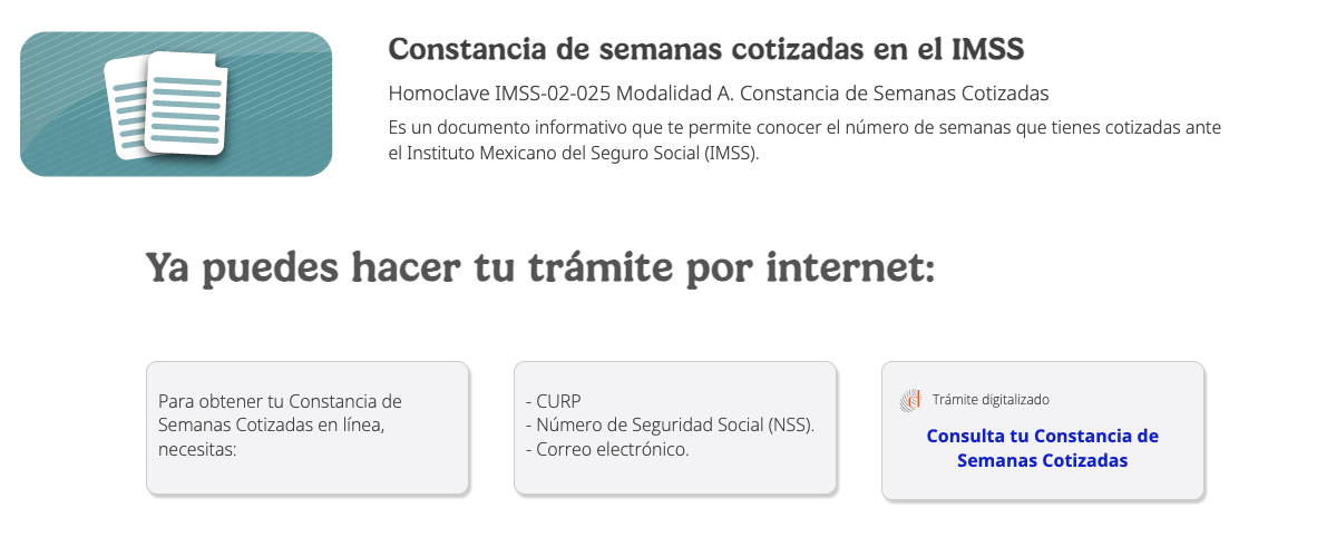 ¿Cómo saber cuántas semanas tienes cotizadas en el IMSS? Así puedes tramitar tu constancia