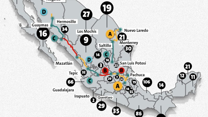 Empresas de autobuses proyectan crecimiento ante impulso ferroviario federal