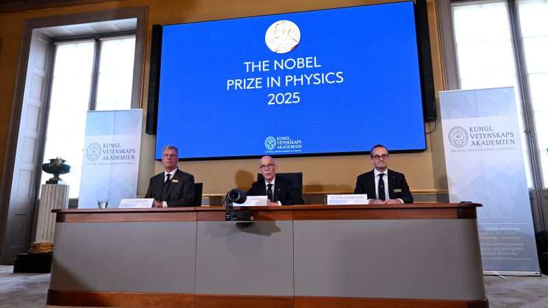 Nobel de Física premia tres científicos por su trabajo en computación cuántica