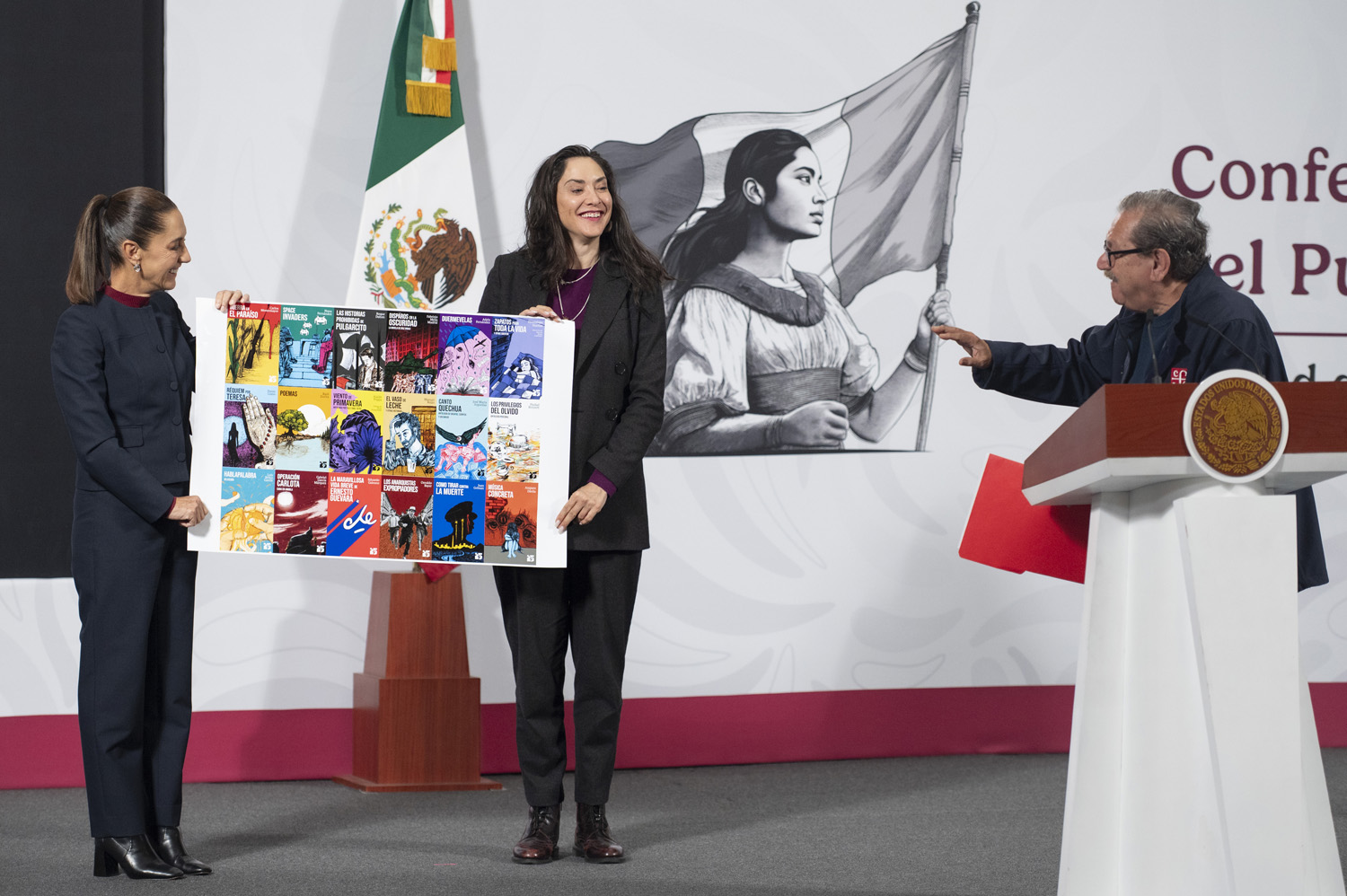 Paco Ignacio Taibo explica por qué el FCE va a regalar pocos libros de mujeres