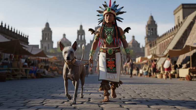 Por qué los mexicas creían que un perro te guía al Mictlán después de morir