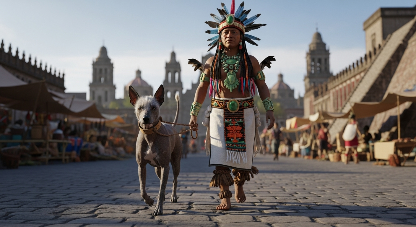 Por qué los mexicas creían que un perro te guía al Mictlán después de morir