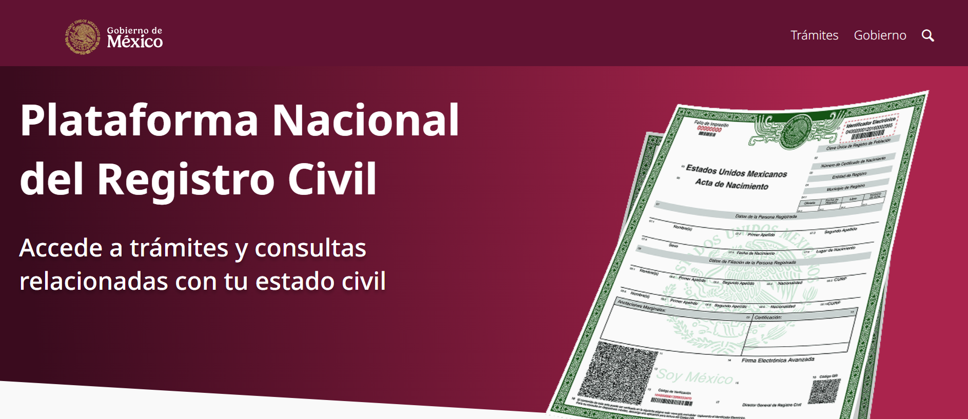 ¿Tu acta de nacimiento tiene un error? Así puedes corregirlo en línea