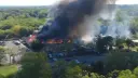 Controlan incendio tras fuerte explosión en zona industrial de Buenos Aires