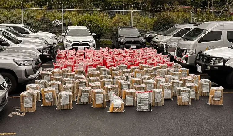 Costa Rica desmantela al Cártel del Caribe Sur: El grupo más grande en la historia del país