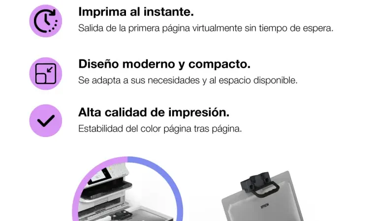 La tecnología sin calor PrecisionCore de Epson transforma la impresión empresarial