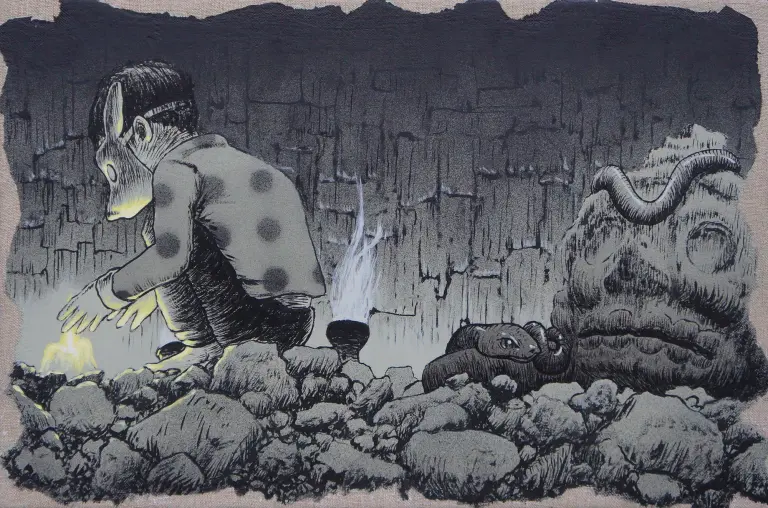 Erick Saucedo presenta la exposición "El valle de las ánimas"