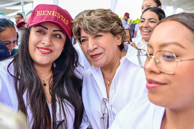 Delfina Gómez encabeza estrategia que reduce 25% el feminicidio y 20% las agresiones contra mujeres en Edomex