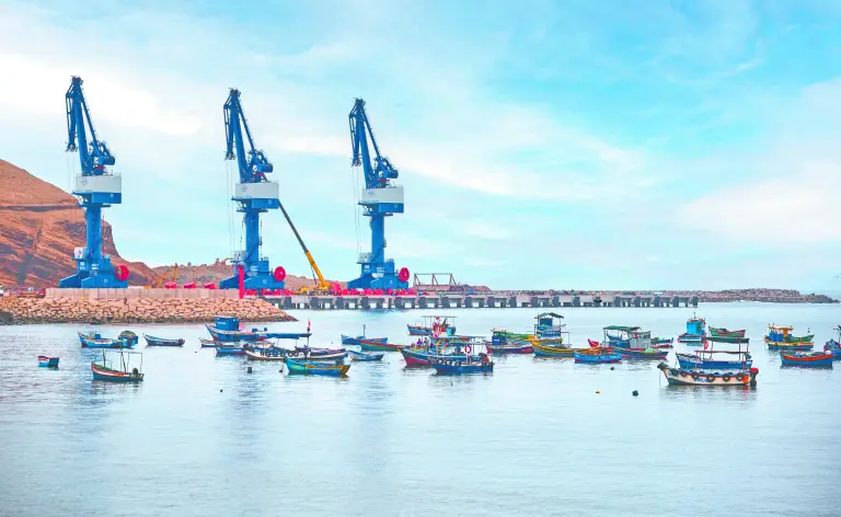 Puerto de Chancay moviliza 62% de envíos agropecuarios a China