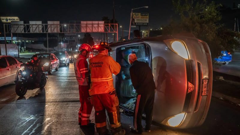 Hombre de 72 años sufre accidente sobre el bulevar Manuel J. Clouthier