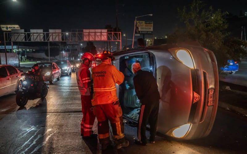 Hombre de 72 años sufre accidente sobre el bulevar Manuel J. Clouthier