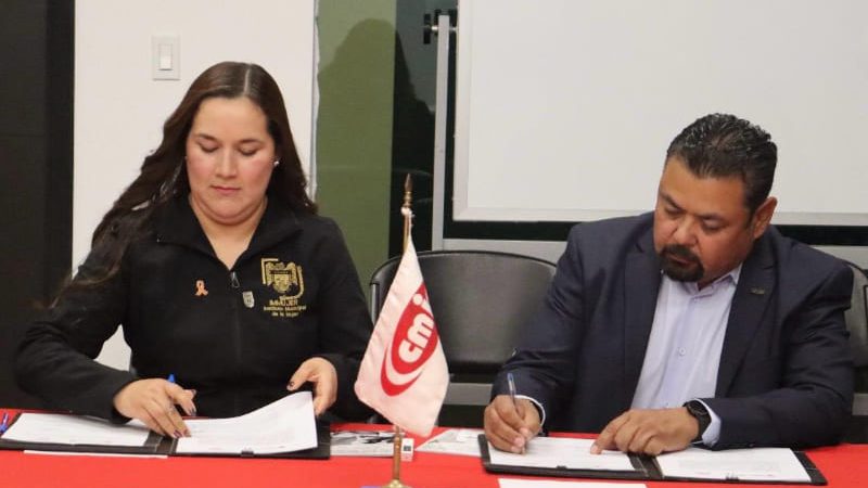 Firman CMIC e IMMUJER convenio para prevenir la violencia laboral