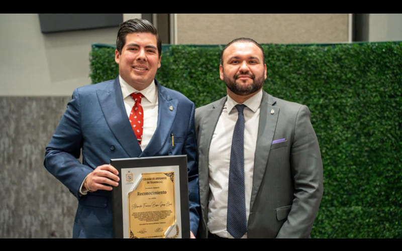 Reafirma Daniel Avitia su compromiso con la Comunidad Jurídica al rendir protesta como Presidente del Colegio de Abogados de Tijuana