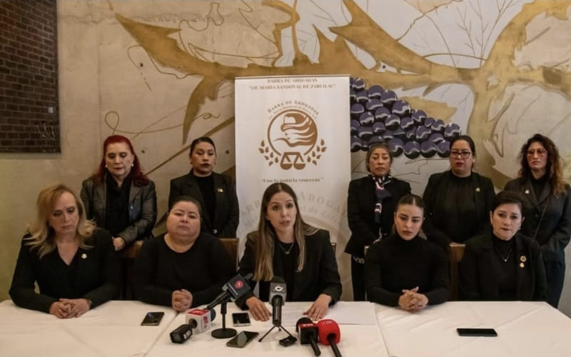 Pide la Barra de Abogadas Lic. María Sandoval de Zarco a la Fiscalía investigar homicidio de su compañera con perspectiva de feminicidio