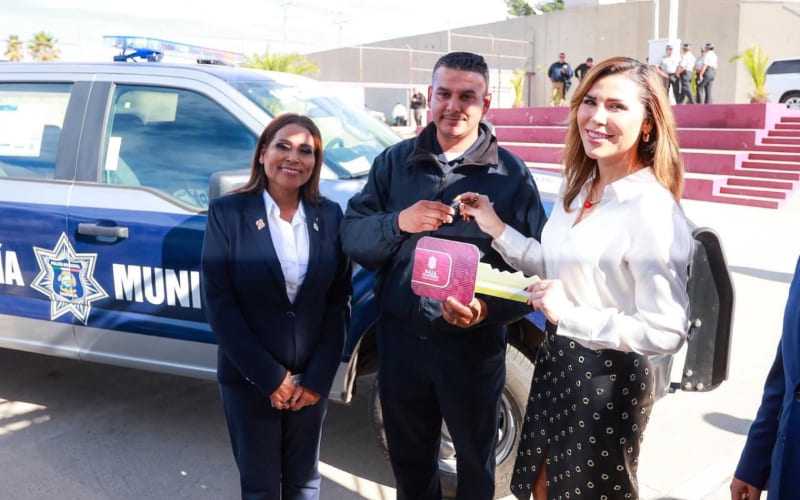 Gobierno de Marina del Pilar Refuerza la Seguridad con nuevas patrullas y más elementos policiales en Baja California