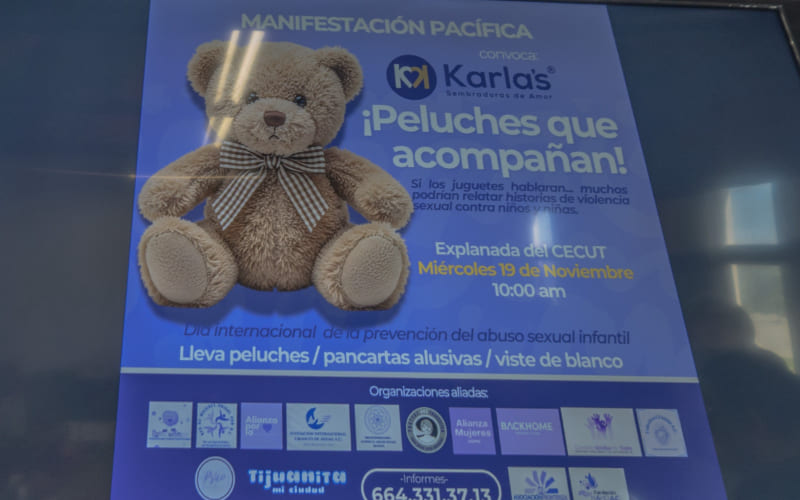 Fundación Karla’s Sembradoras de Amor convoca a manifestación en el CECUT por el Día Internacional para la Prevención del Abuso Sexual Infantil