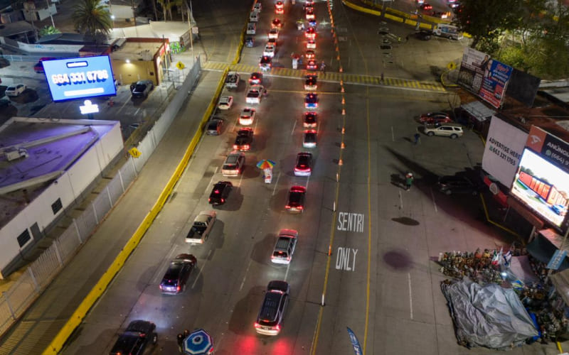 Aperturan nuevo carril SENTRI en Zona Centro para agilizar cruces hacia Estados Unidos