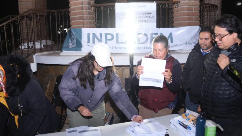 El Pueblo decidió sobre el futuro del Parque Hidalgo