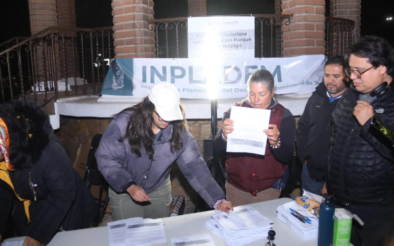 El Pueblo decidió sobre el futuro del Parque Hidalgo