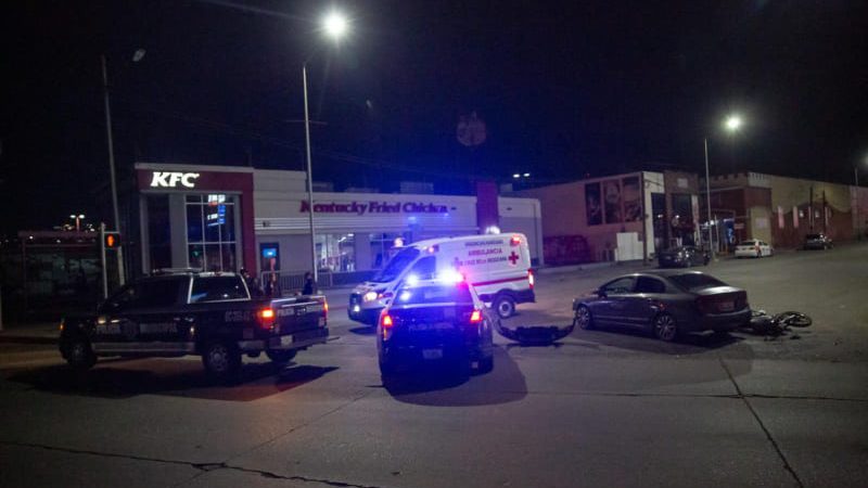 Motociclista resulta lesionado tras choque en Zona Río