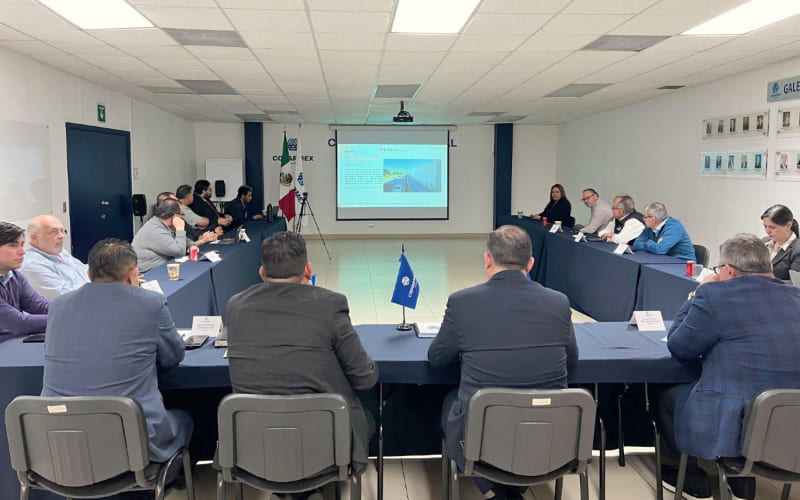 Presenta Secretaría de Movilidad avances y proyectos estratégicos ante Coparmex Tijuana