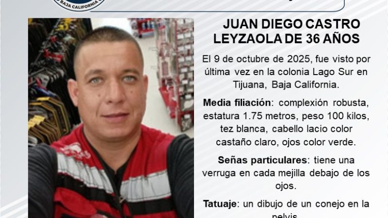 Pesquisa de Juan Diego Castro Leyzaola de 36 años