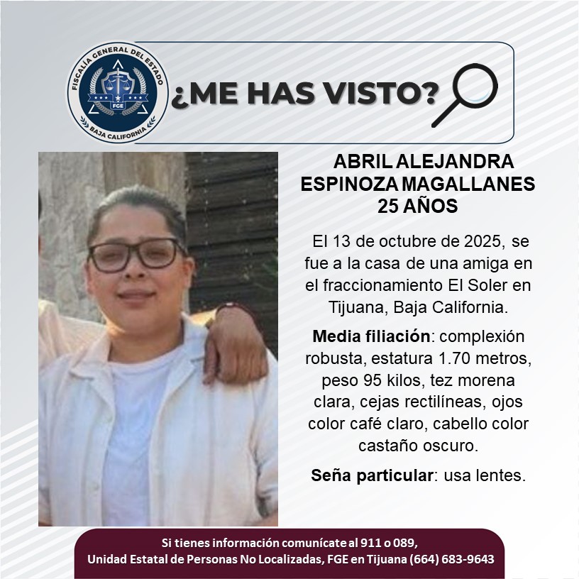 Pesquisa de Abril Alejandra Espinoza Magallanes de 25 años