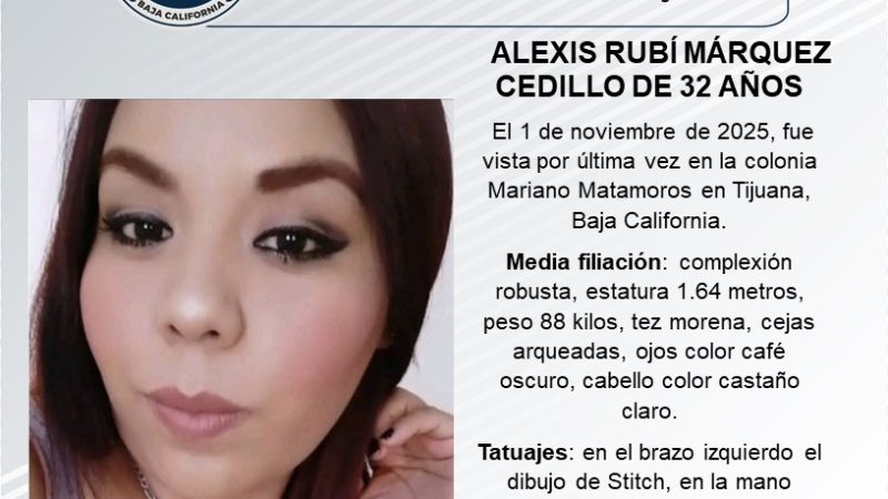 Pesquisa de Alexis Rubí Máequez Cedillo de 32 años