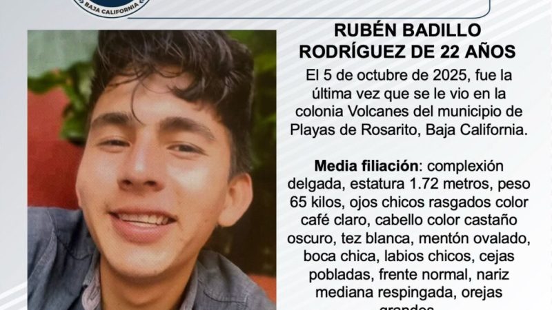 Pesquisa de Rubén Badillo Rodríguez de 22 años