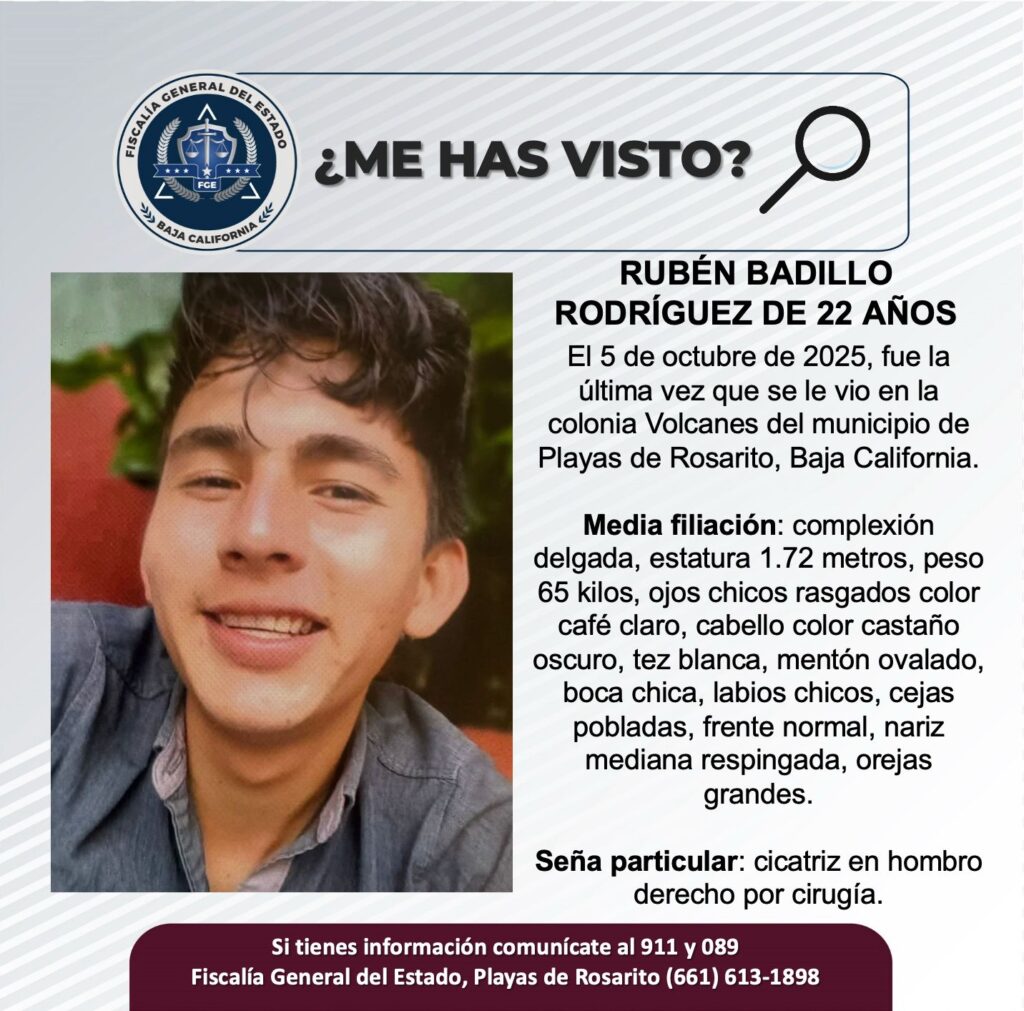 Pesquisa de Rubén Badillo Rodríguez de 22 años