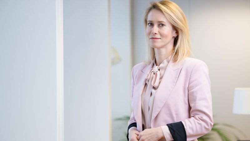 Kaja Kallas: “Deberíamos dejar de fingir que Rusia está negociando la paz y obligarle a hacerlo”