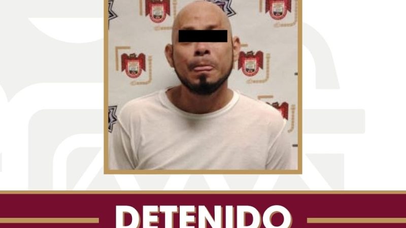 Detenido hombre por violencia familiar en la colonia Sánchez Taboada Produtsa