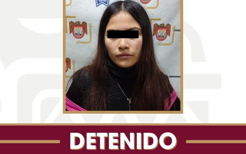 Asegura Policía Municipal a mujer tras lesionar accidentalmente a un hombre con arma de fuego en Nido de las Águilas