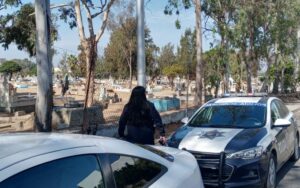 Reporta Policía Municipal saldo blanco en operativo por Día de Muertos en panteones de Tijuana